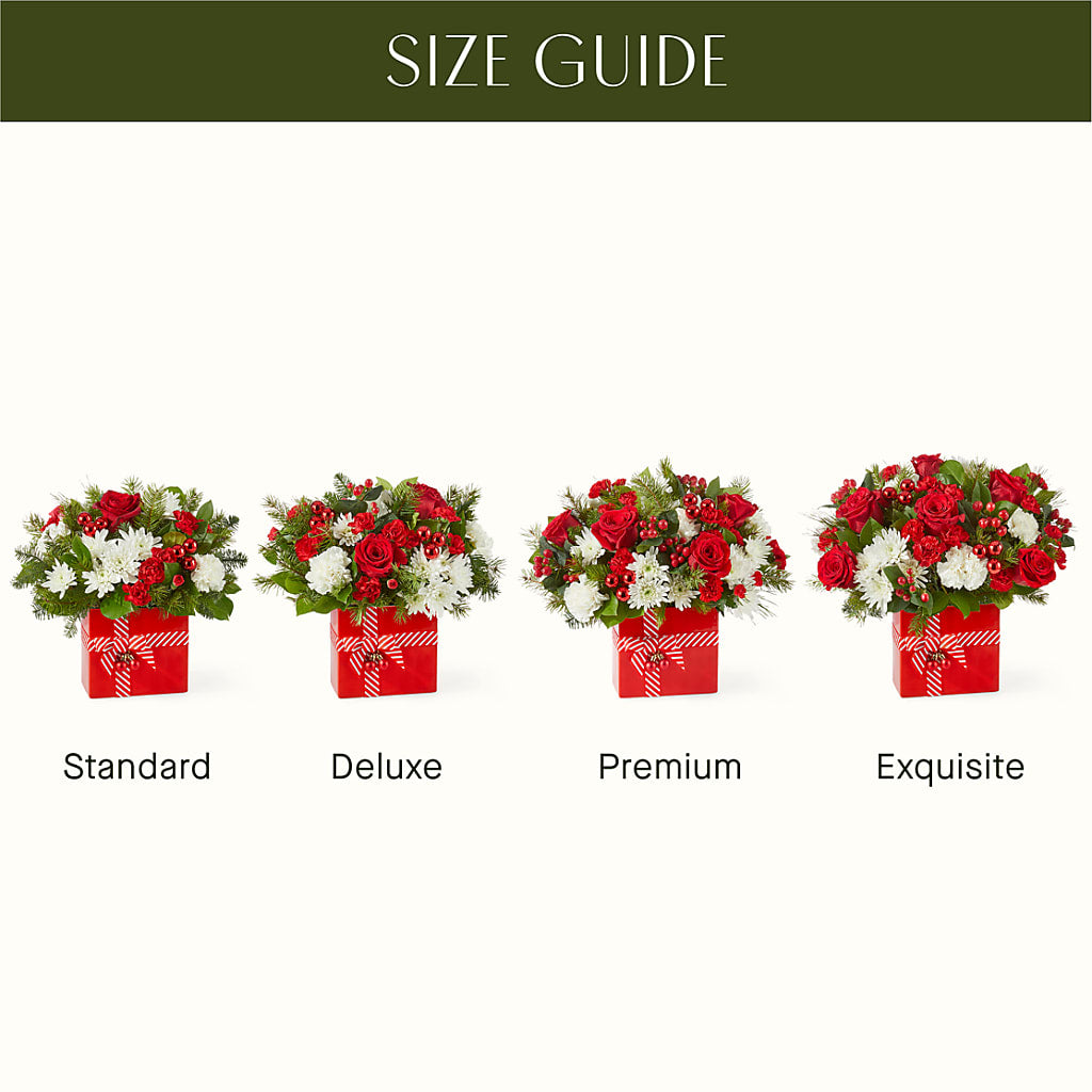 Presents Under the Tree Bouquet – Flower Garden Florist, Fort Worth TX