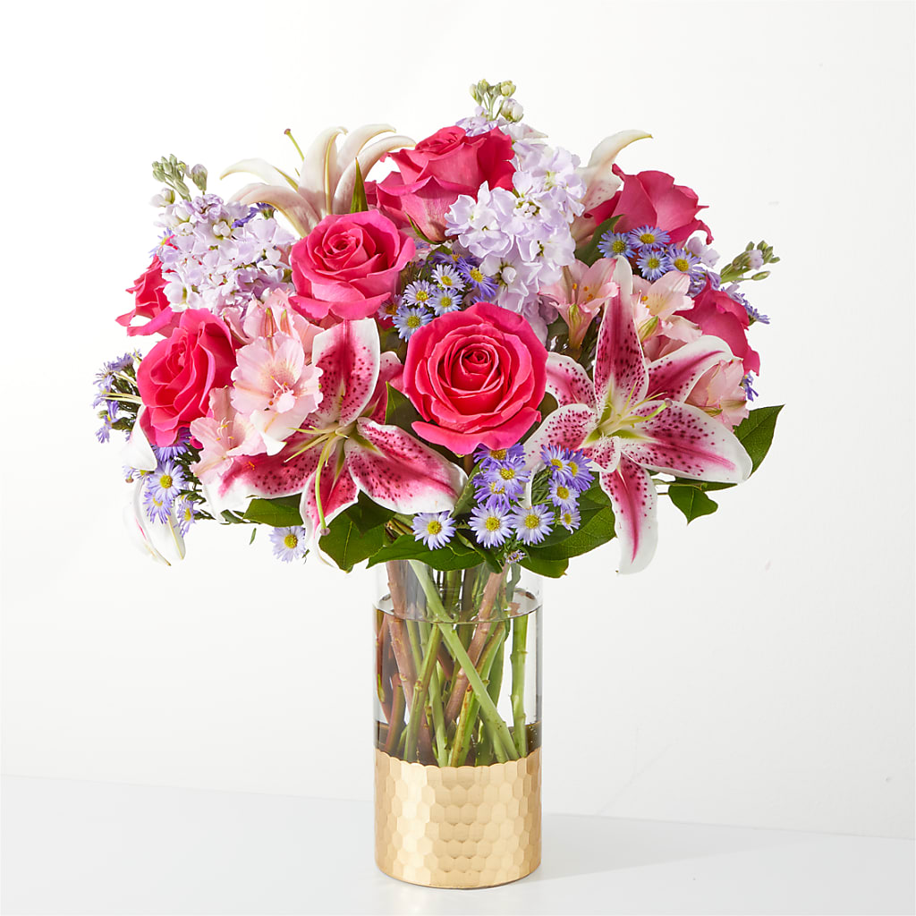Pressing Petals Bouquet – Flower Garden Florist, Fort Worth TX