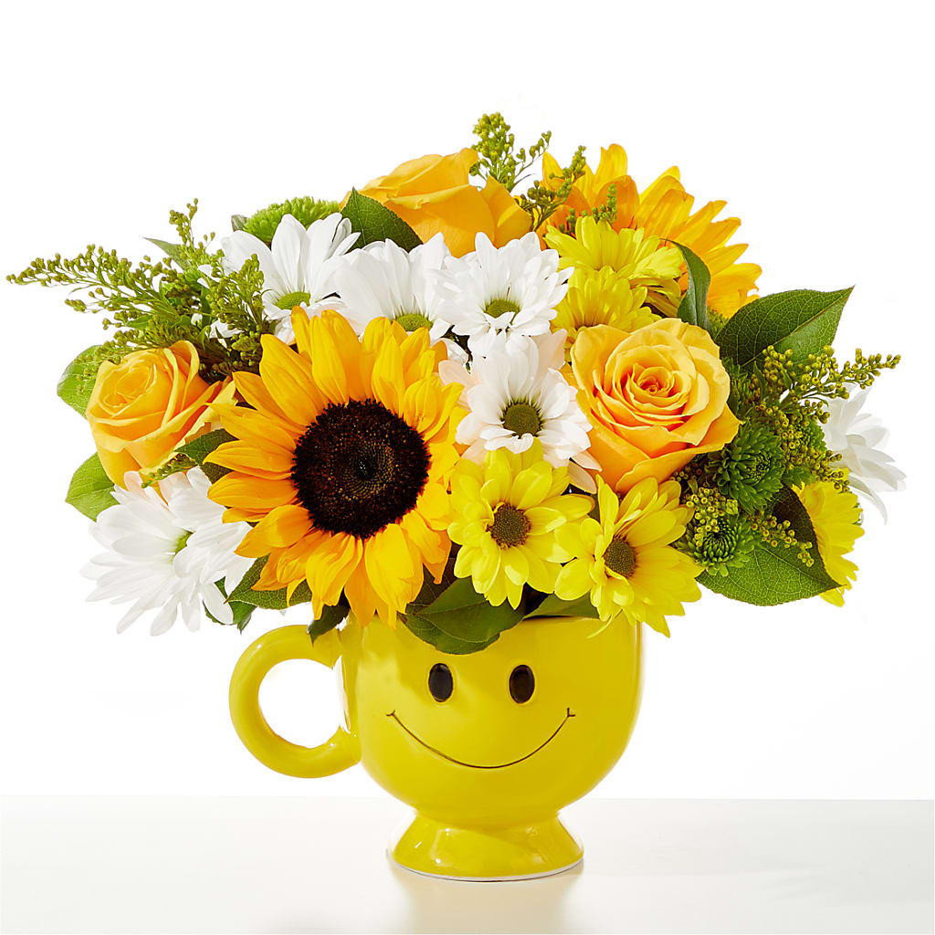 Be Happy Bouquet – Flower Garden Florist, Fort Worth TX