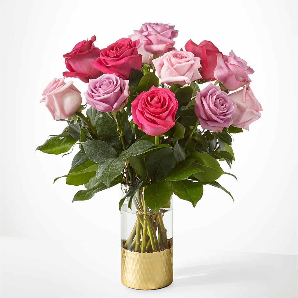 Pure Beauty Mixed Roses – Flower Garden Florist, Fort Worth TX