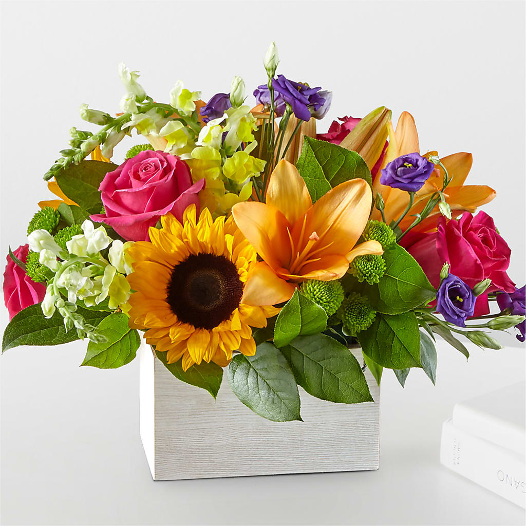 Best Day Box Bouquet – Flower Garden Florist, Fort Worth TX