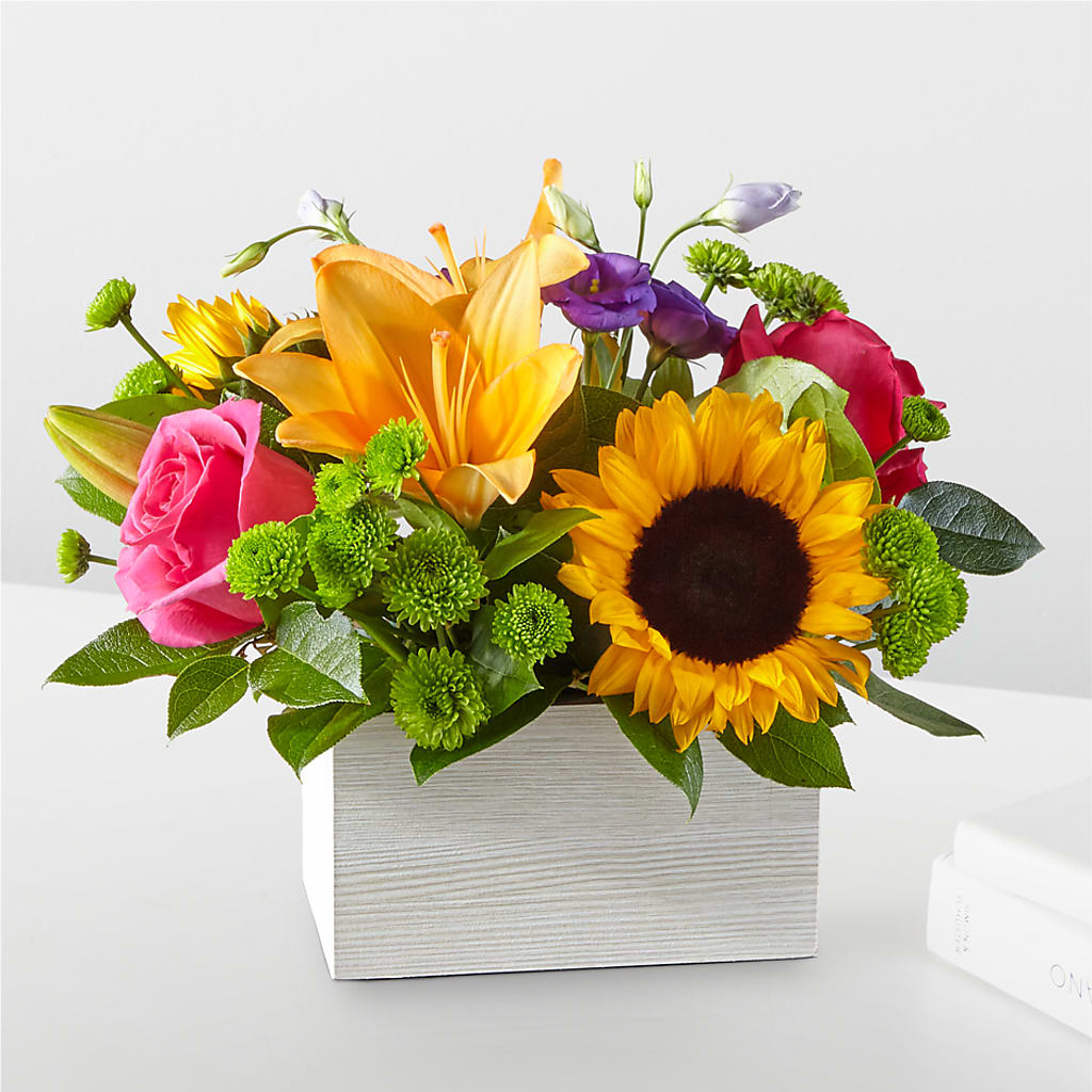 Best Day Box Bouquet – Flower Garden Florist, Fort Worth TX