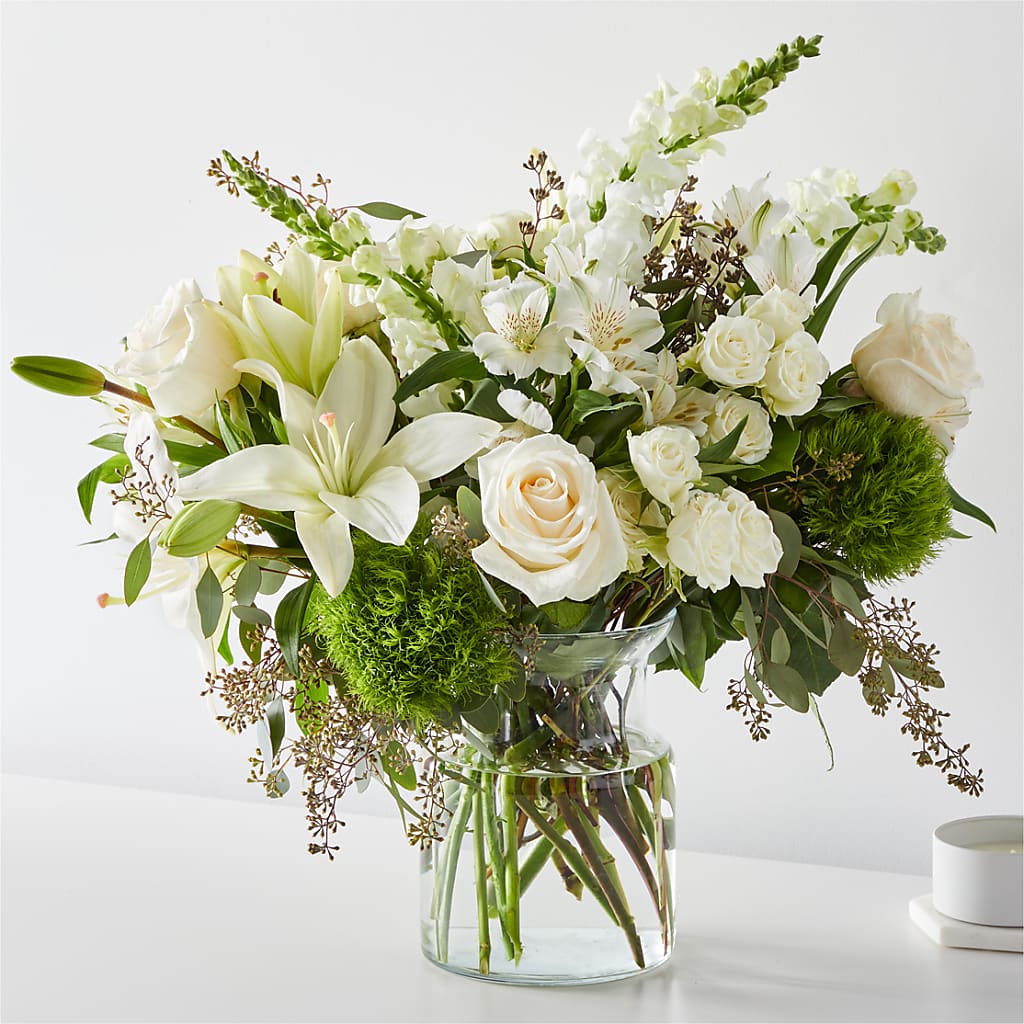 Fresh Linen Bouquet – Flower Garden Florist, Fort Worth TX