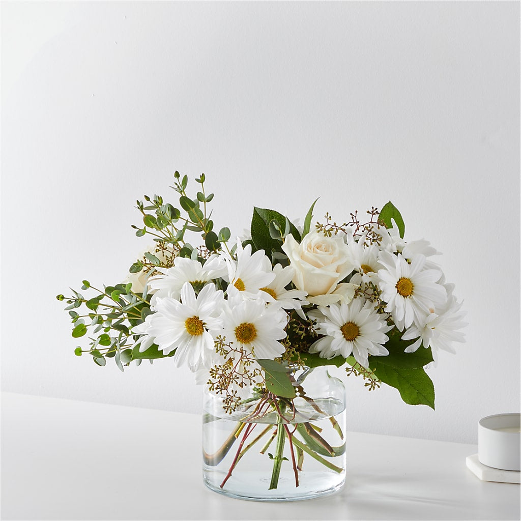 Fresh Linen Bouquet – Flower Garden Florist, Fort Worth TX