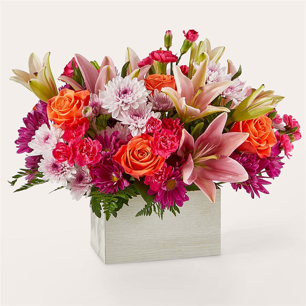 Light of My Life Box Bouquet – Flower Garden Florist, Fort Worth TX