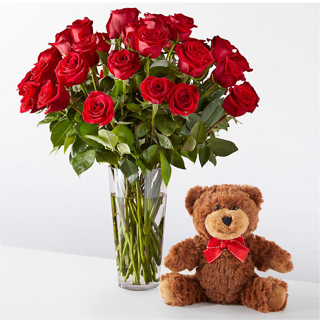 Romantic Long Stem Red Rose Bouquet Bundles – Flower Garden Florist, Fort Worth TX
