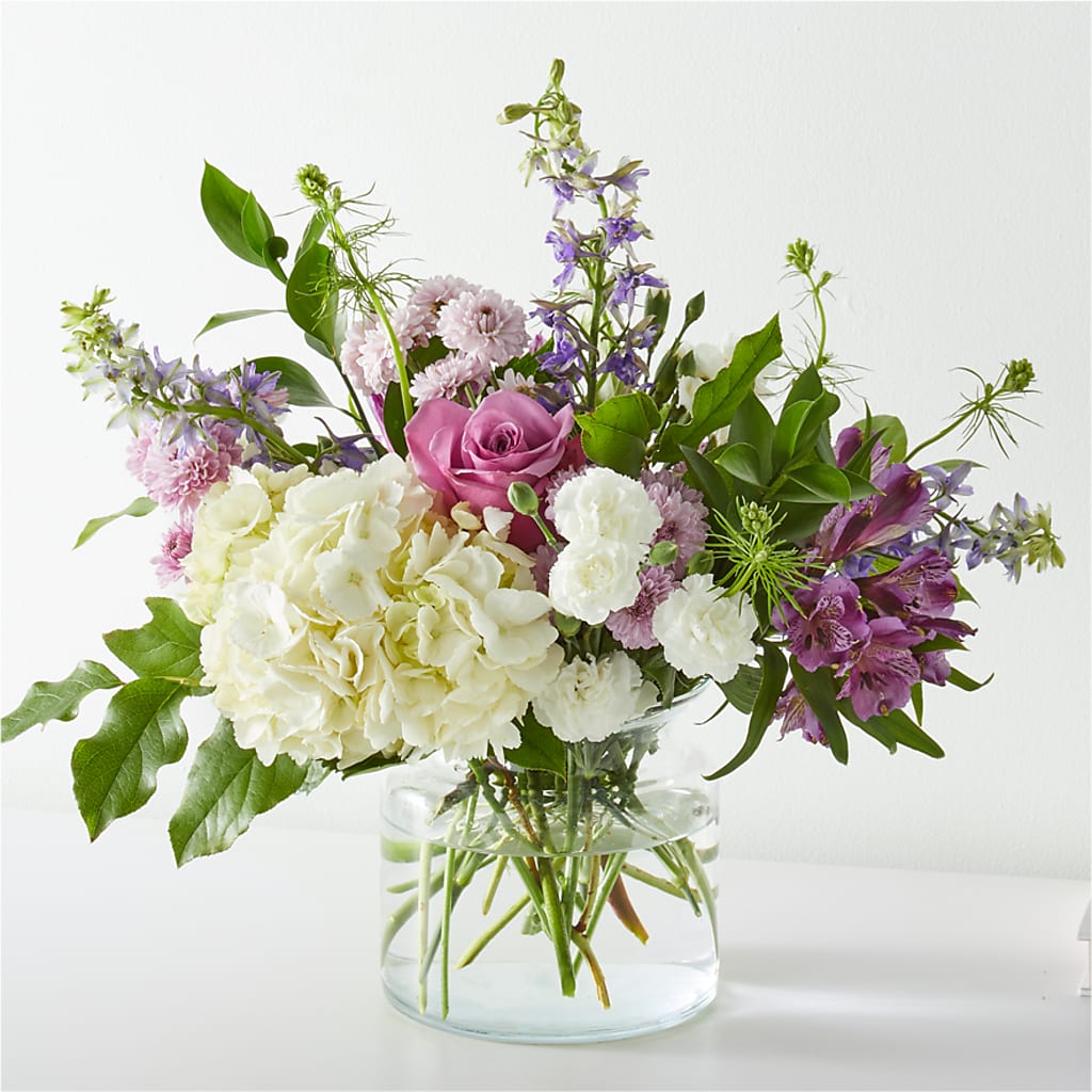 Violet Caress Bouquet – Flower Garden Florist, Fort Worth TX