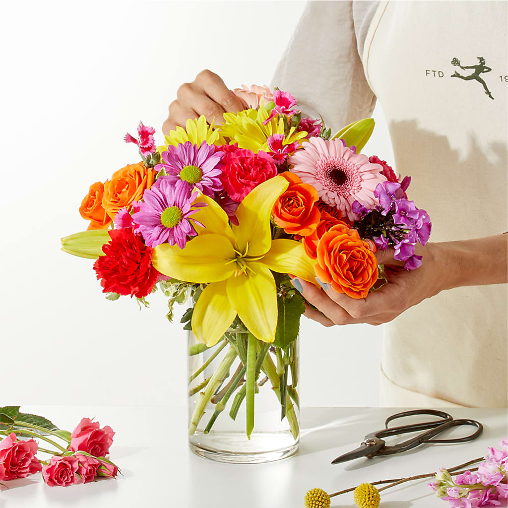 Cue the Confetti - A Florist Original – Flower Garden Florist, Fort Worth TX