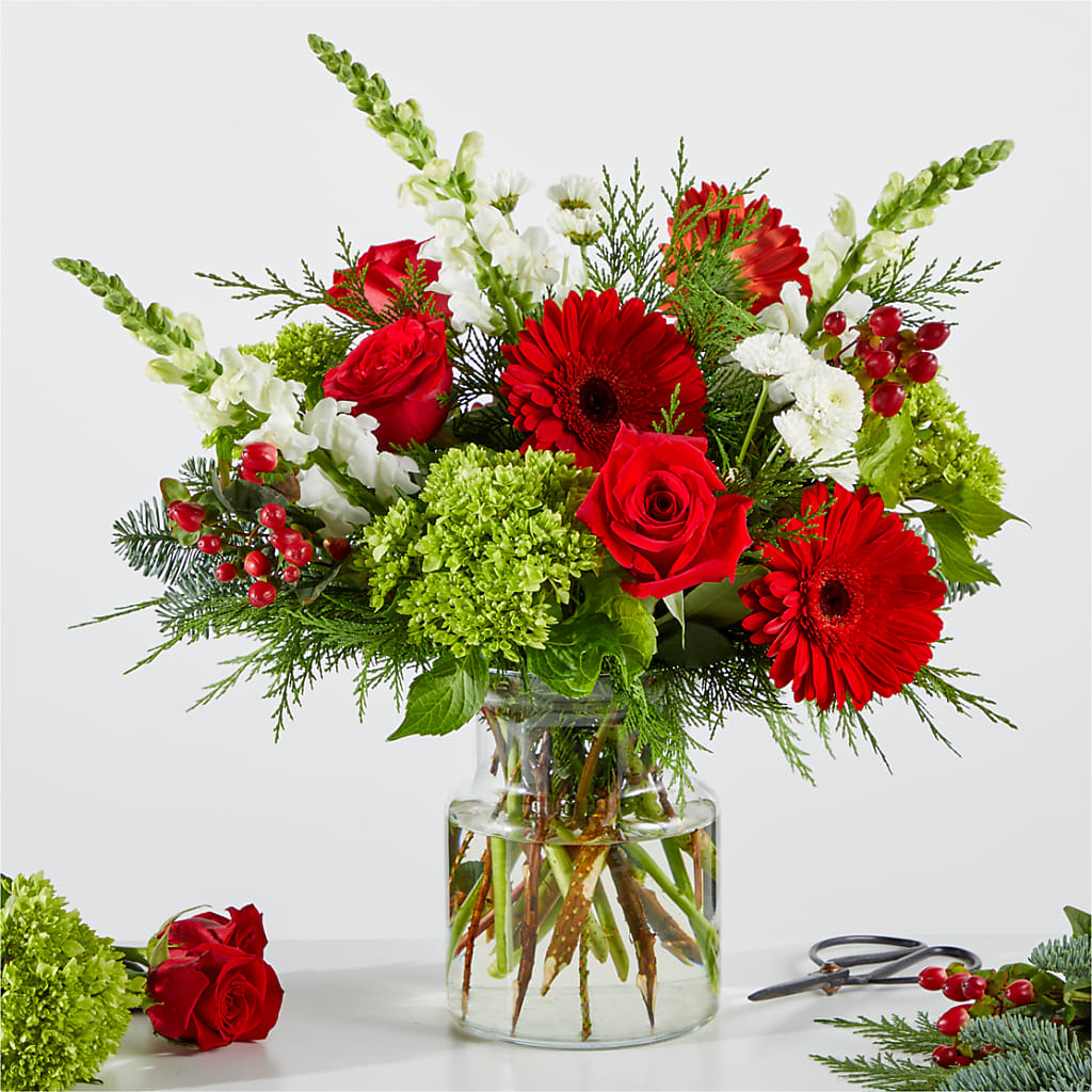 Merry Moment Bouquet – A Florist Original – Flower Garden Florist, Fort Worth TX
