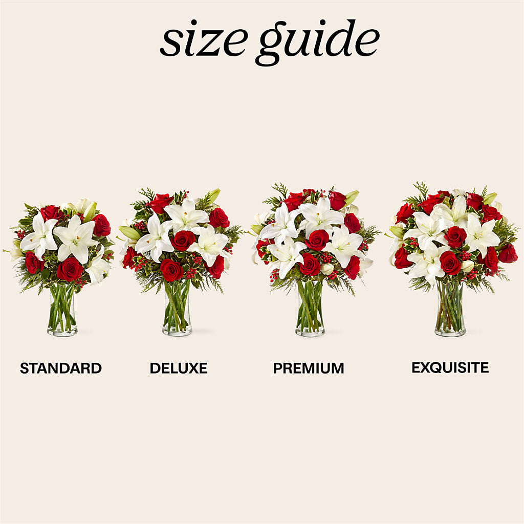 Sparkling Snowflakes Bouquet – Flower Garden Florist, Fort Worth TX