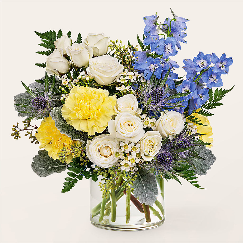 Lemon Sorbet Bouquet – Flower Garden Florist, Fort Worth TX