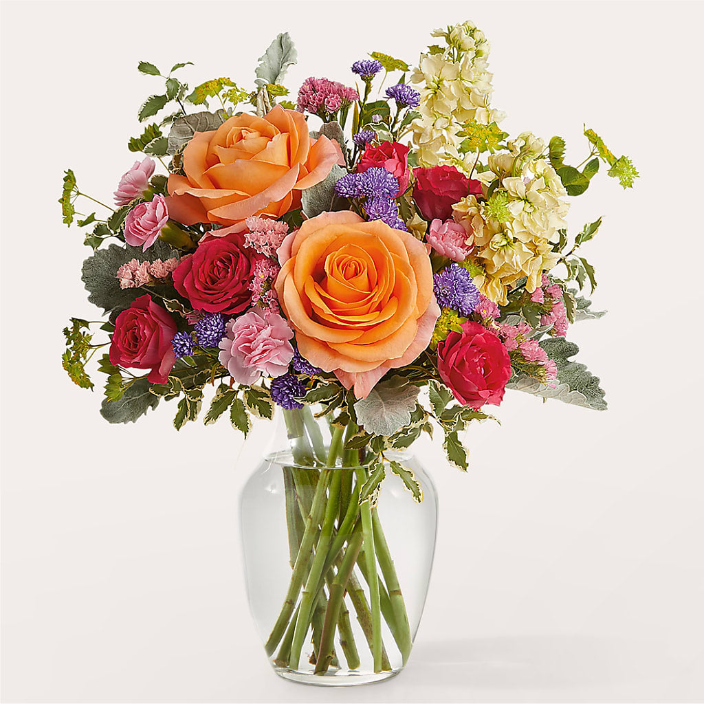 Tangerine Tango Bouquet – Flower Garden Florist, Fort Worth TX
