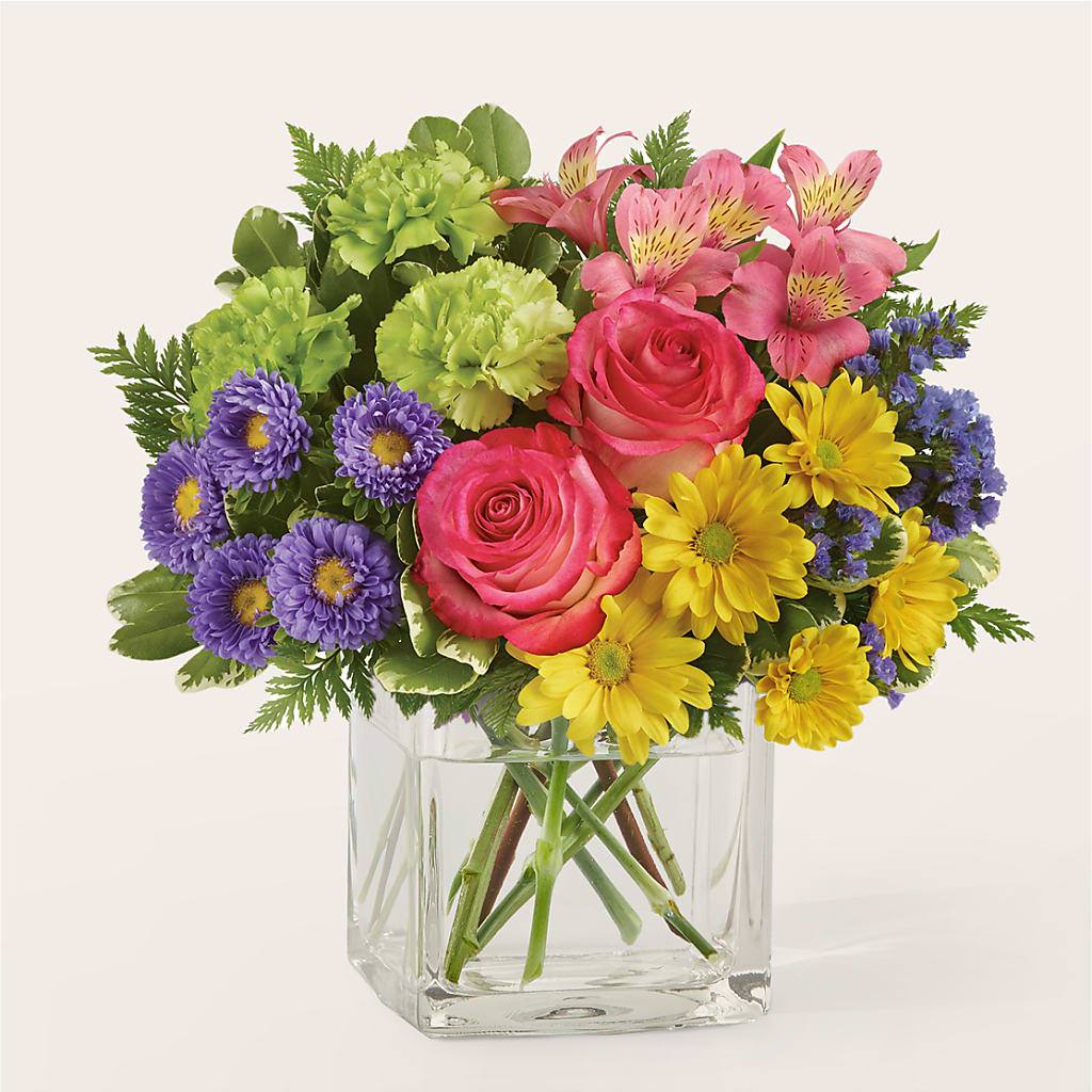 Candy Jar Bouquet – Flower Garden Florist, Fort Worth TX