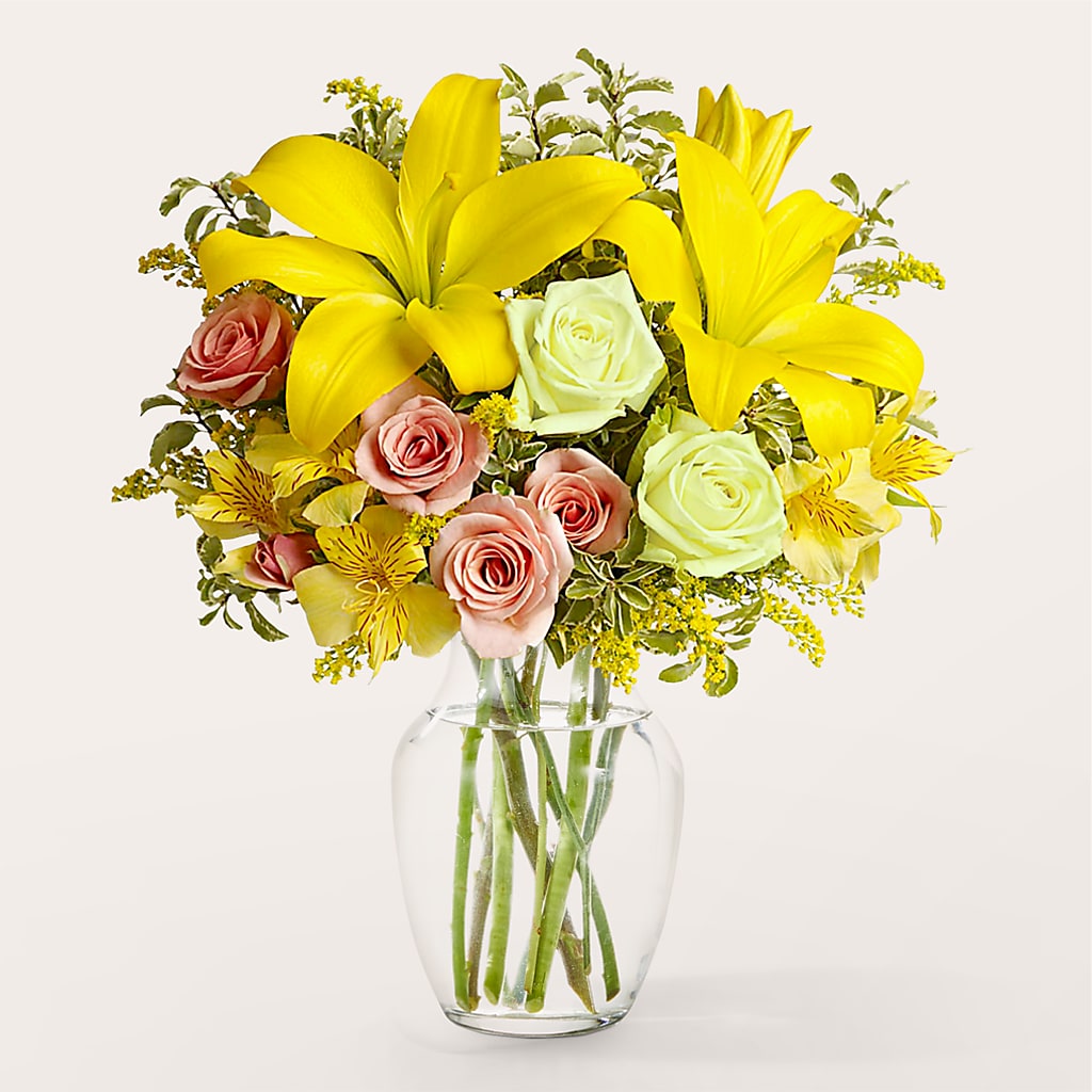 Sunburst Bouquet – Flower Garden Florist, Fort Worth TX