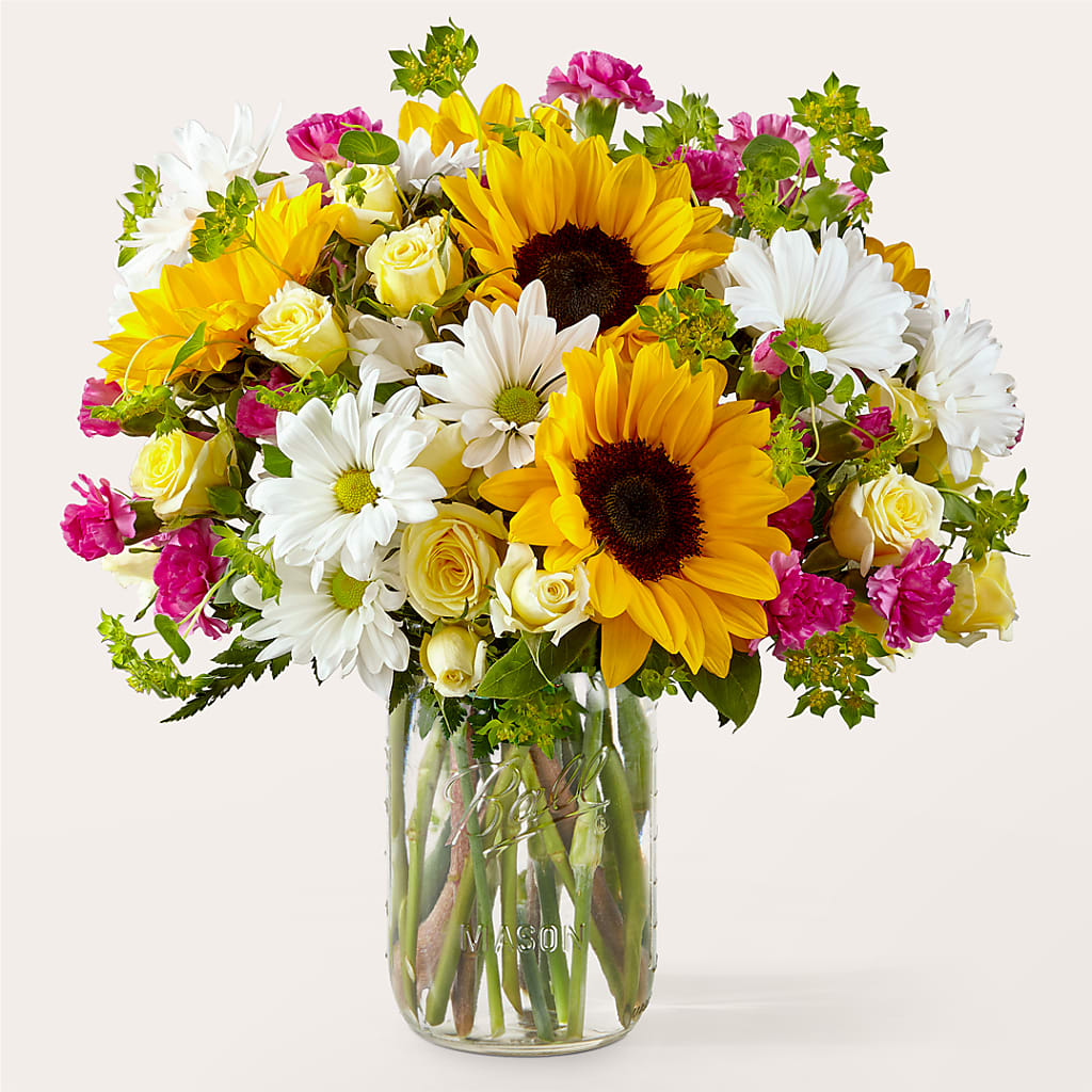 Aglow Bouquet – Flower Garden Florist, Fort Worth TX