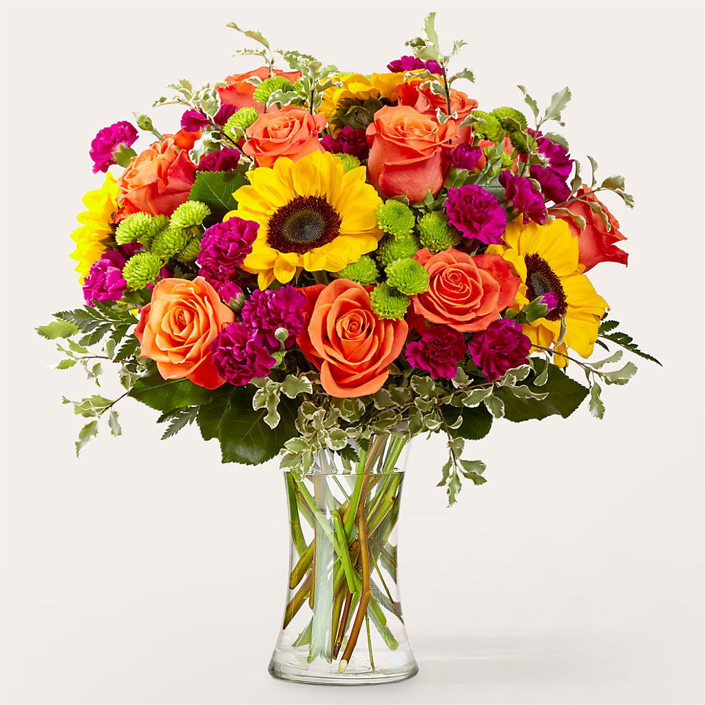 Warmth & Light Bouquet – Flower Garden Florist, Fort Worth TX