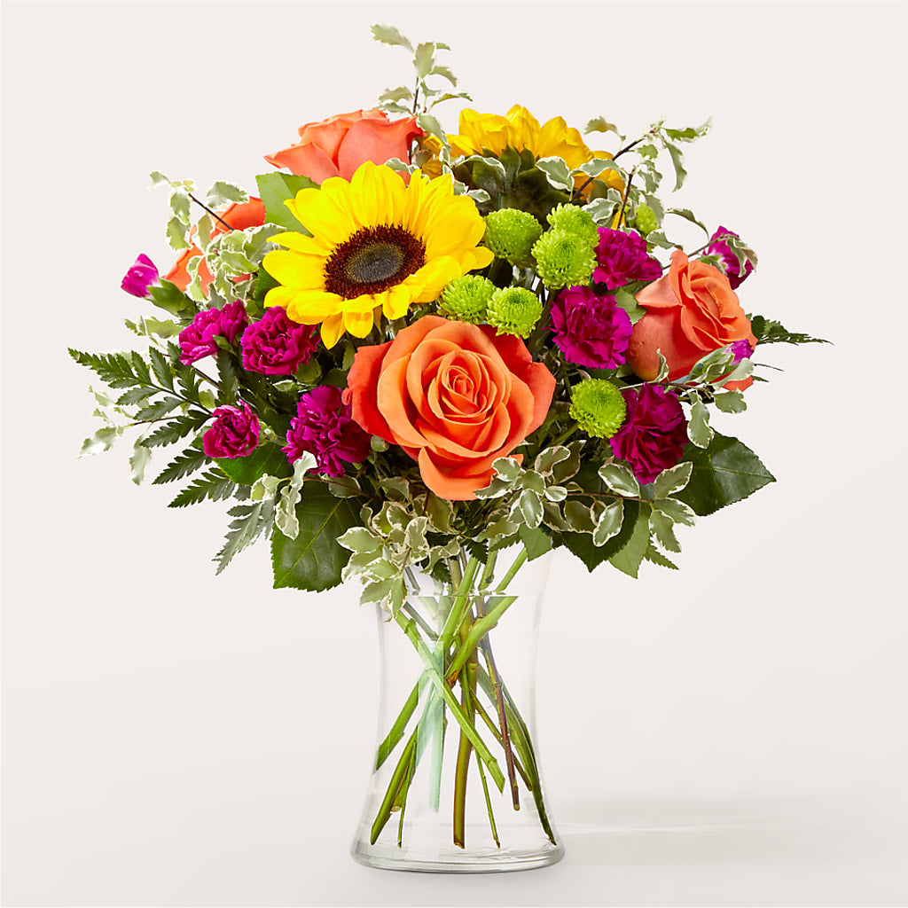 Warmth & Light Bouquet – Flower Garden Florist, Fort Worth TX