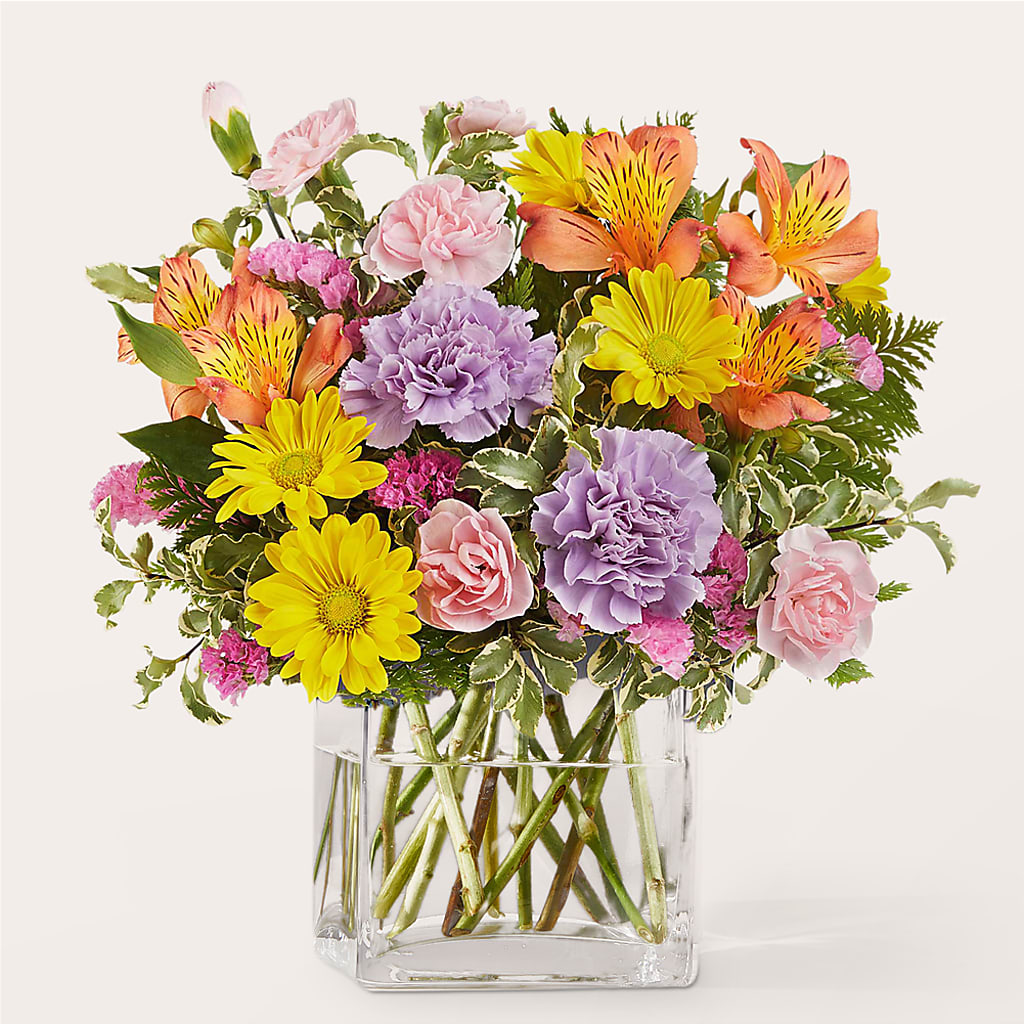 Shades of Happiness Bouquet – Flower Garden Florist, Fort Worth TX