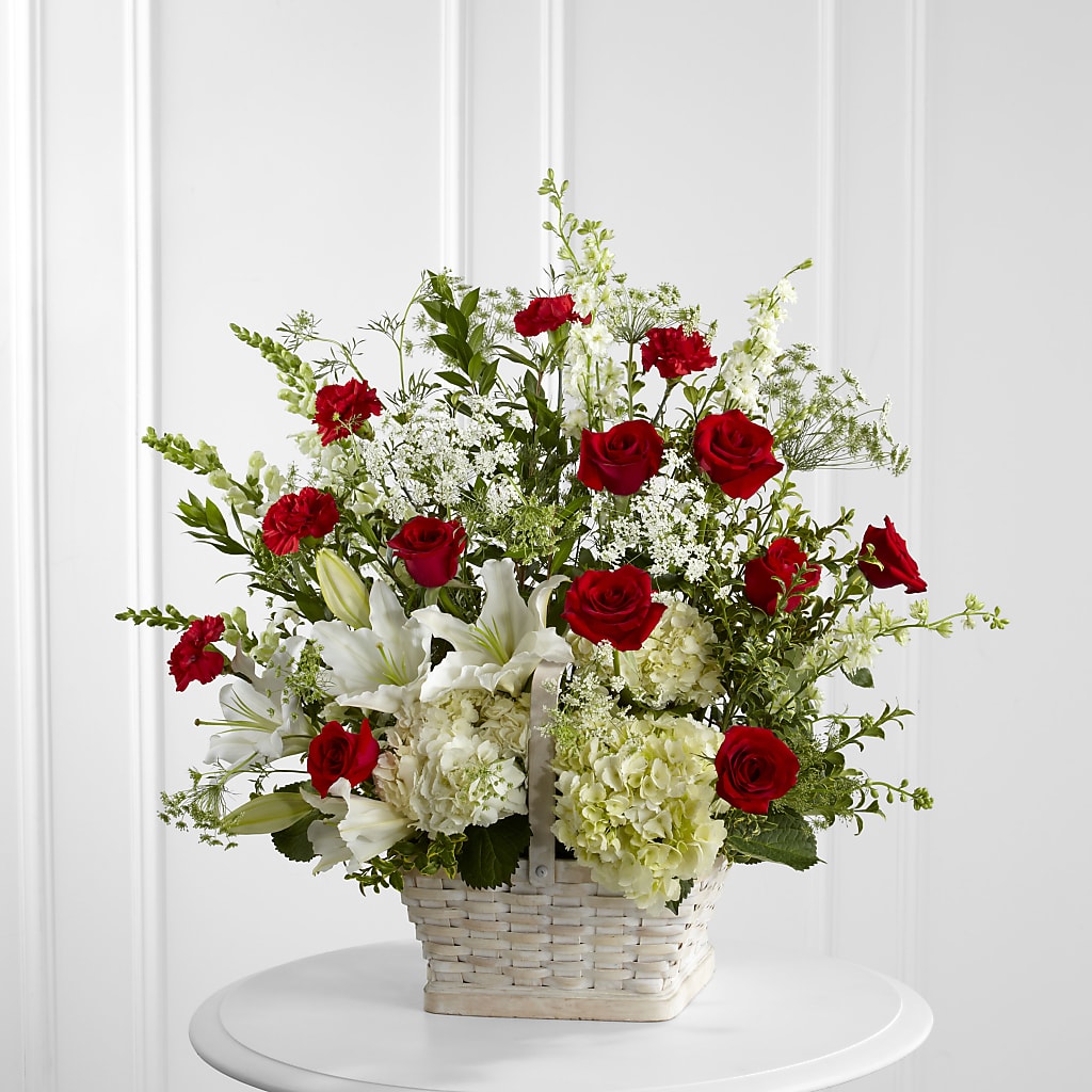 In Loving Memory Arrangement – Flower Garden Florist, Fort Worth TX