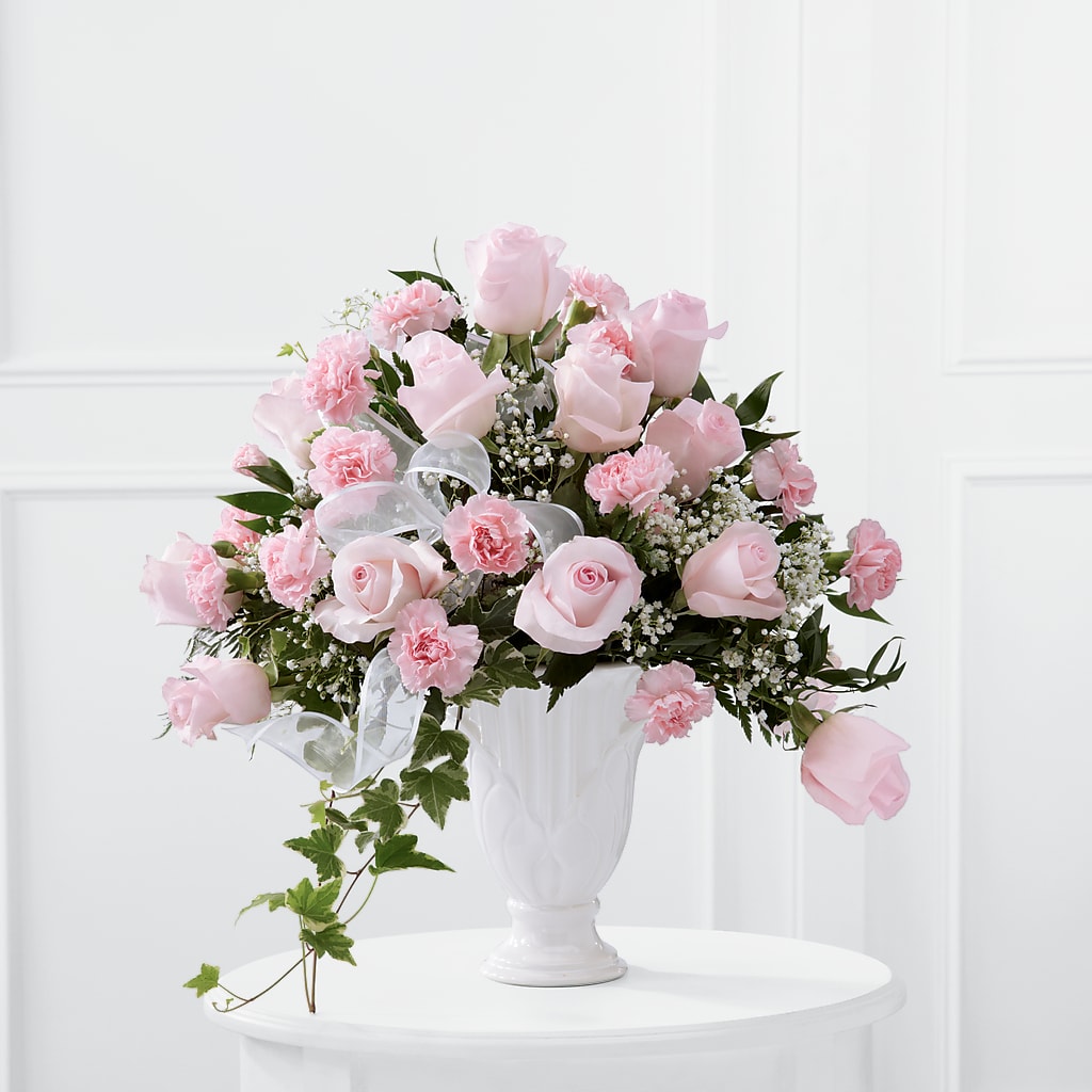 Deepest Sympathy Arrangement – Flower Garden Florist, Fort Worth TX