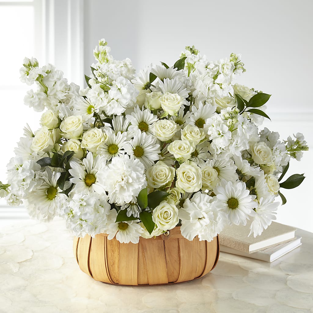 Graceful Garden Basket – Flower Garden Florist, Fort Worth TX