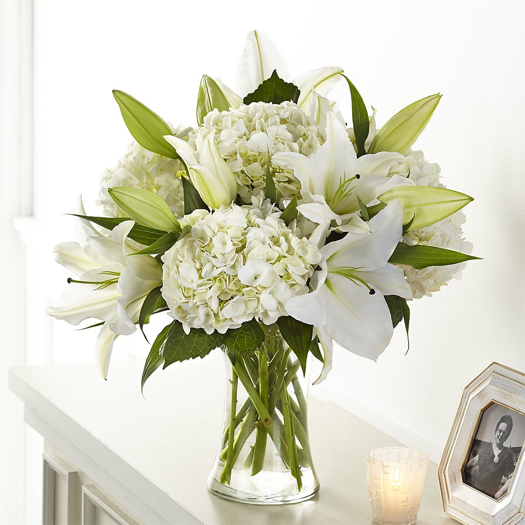 Compassionate Lily Bouquet – Flower Garden Florist, Fort Worth TX