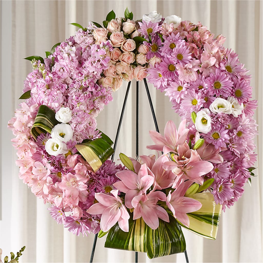 Gift of Warmth Wreath – Flower Garden Florist, Fort Worth TX