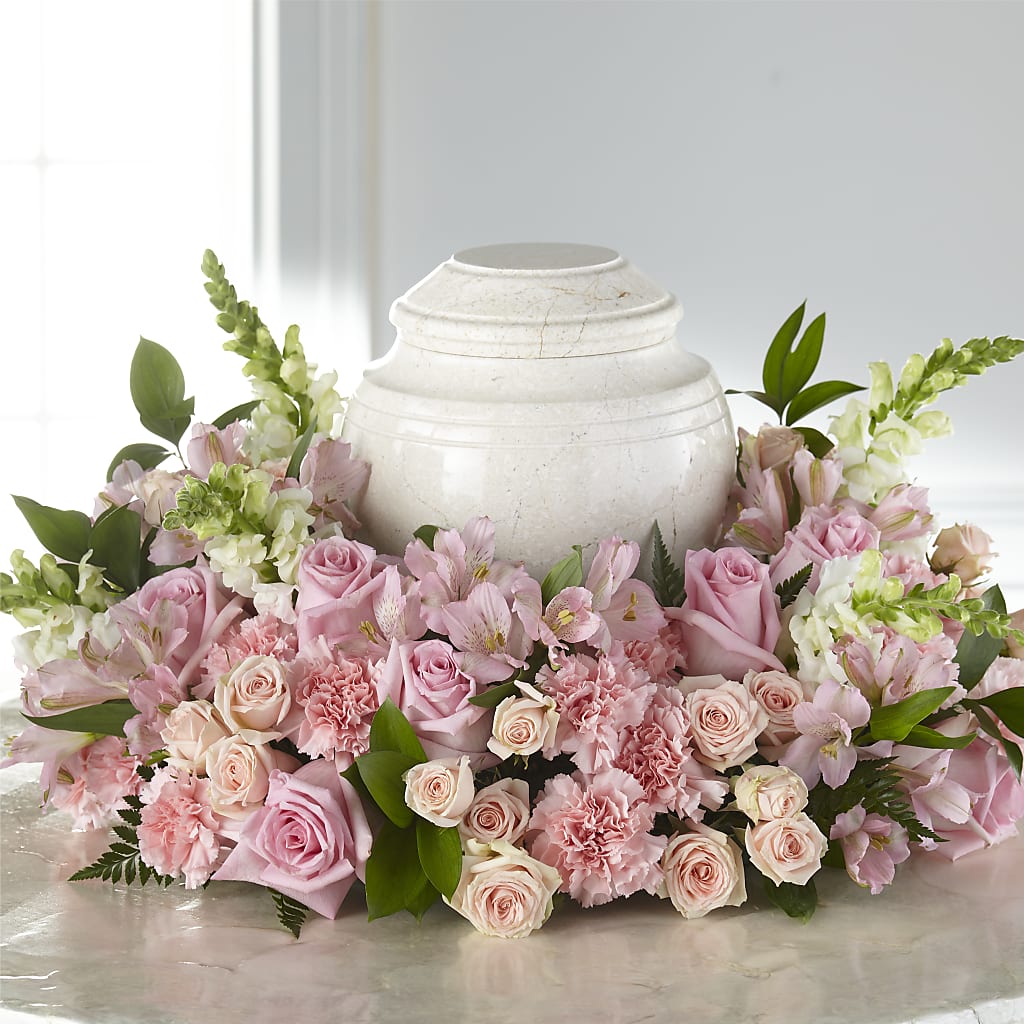 Blooms of Hope Cremation Adornment – Flower Garden Florist, Fort Worth TX