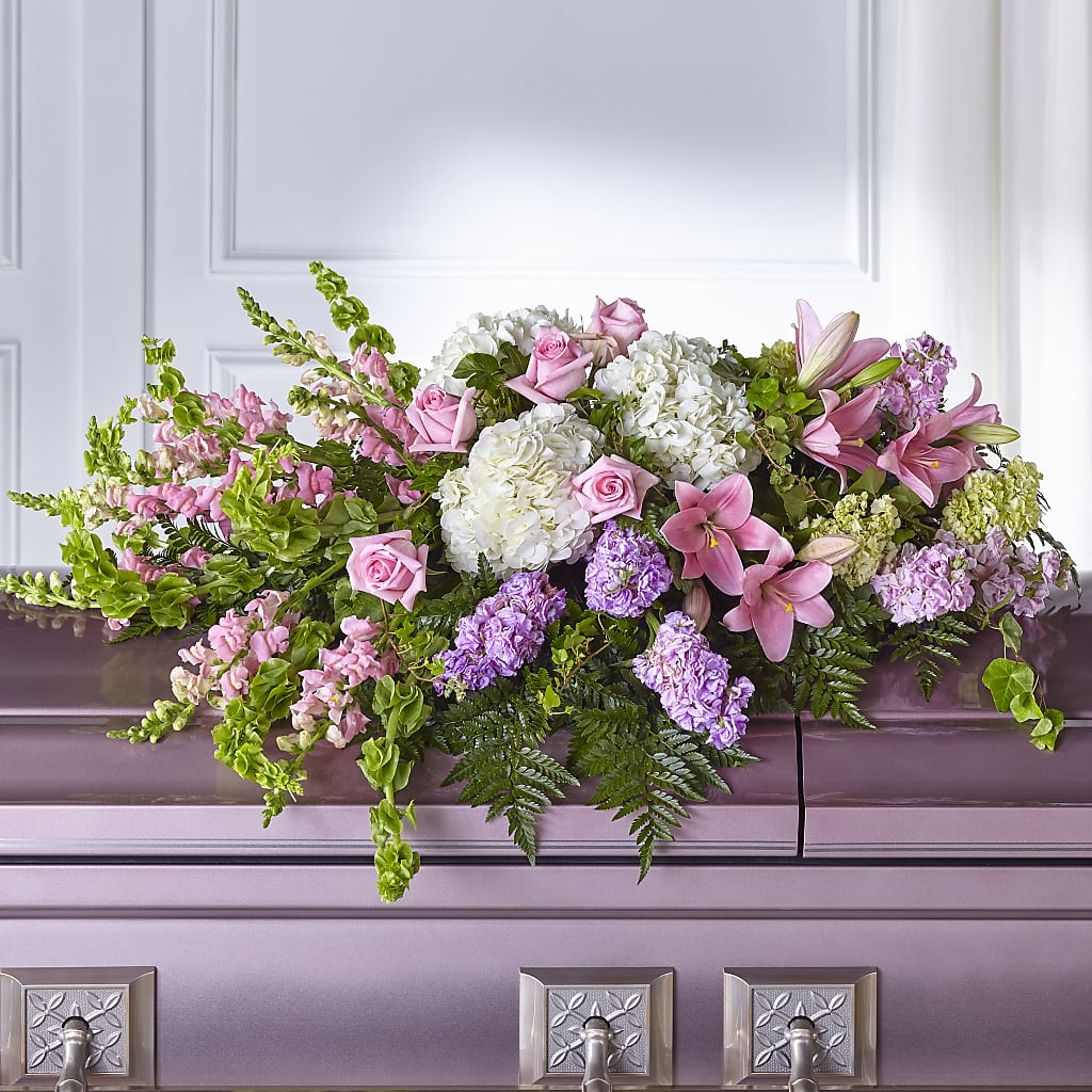 Life's Gratitude Casket Spray – Flower Garden Florist, Fort Worth TX