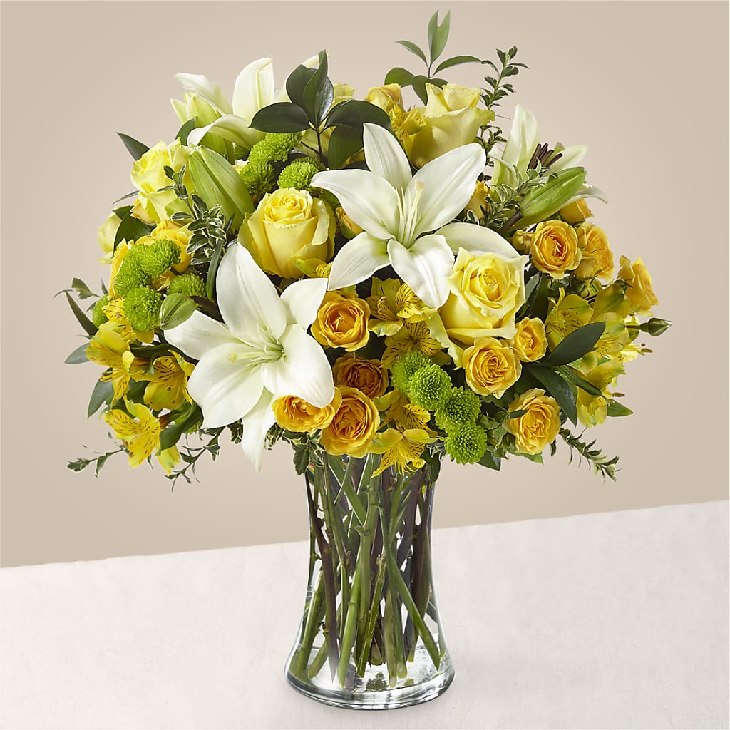Hope & Serenity Bouquet – Flower Garden Florist, Fort Worth TX
