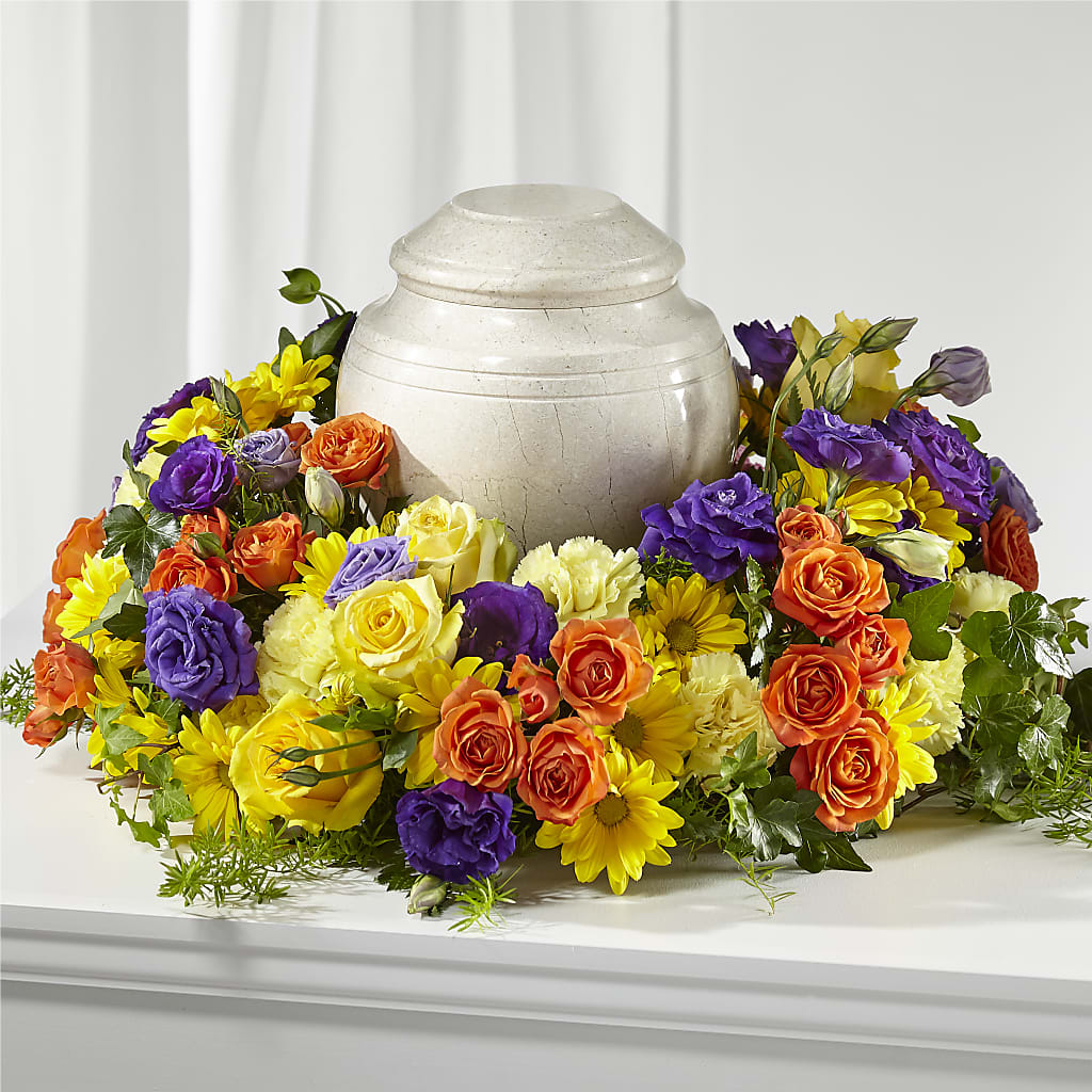 Blossoms of Remembrance Cremation Adornment – Flower Garden Florist, Fort Worth TX