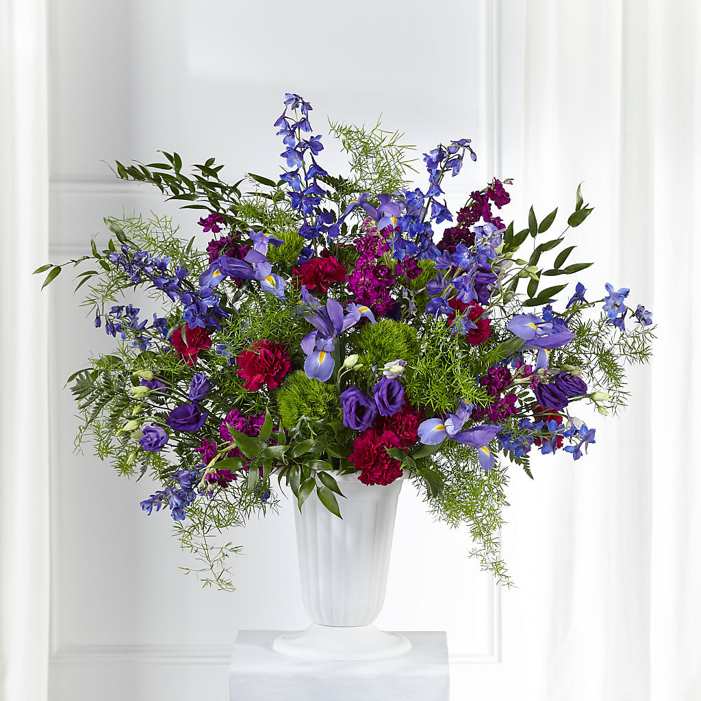 Memorial of Life Arrangement – Flower Garden Florist, Fort Worth TX