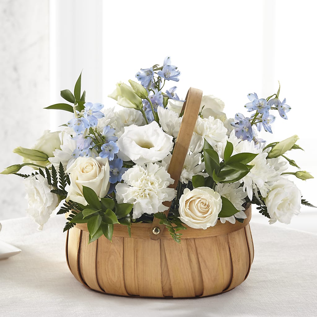 Sincerely Heartfelt Basket – Flower Garden Florist, Fort Worth TX