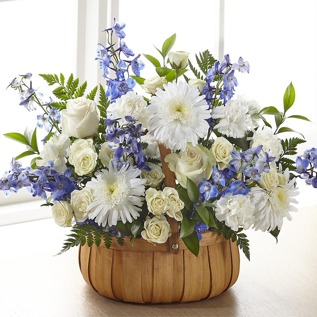 Harmony & Grace Basket – Flower Garden Florist, Fort Worth TX