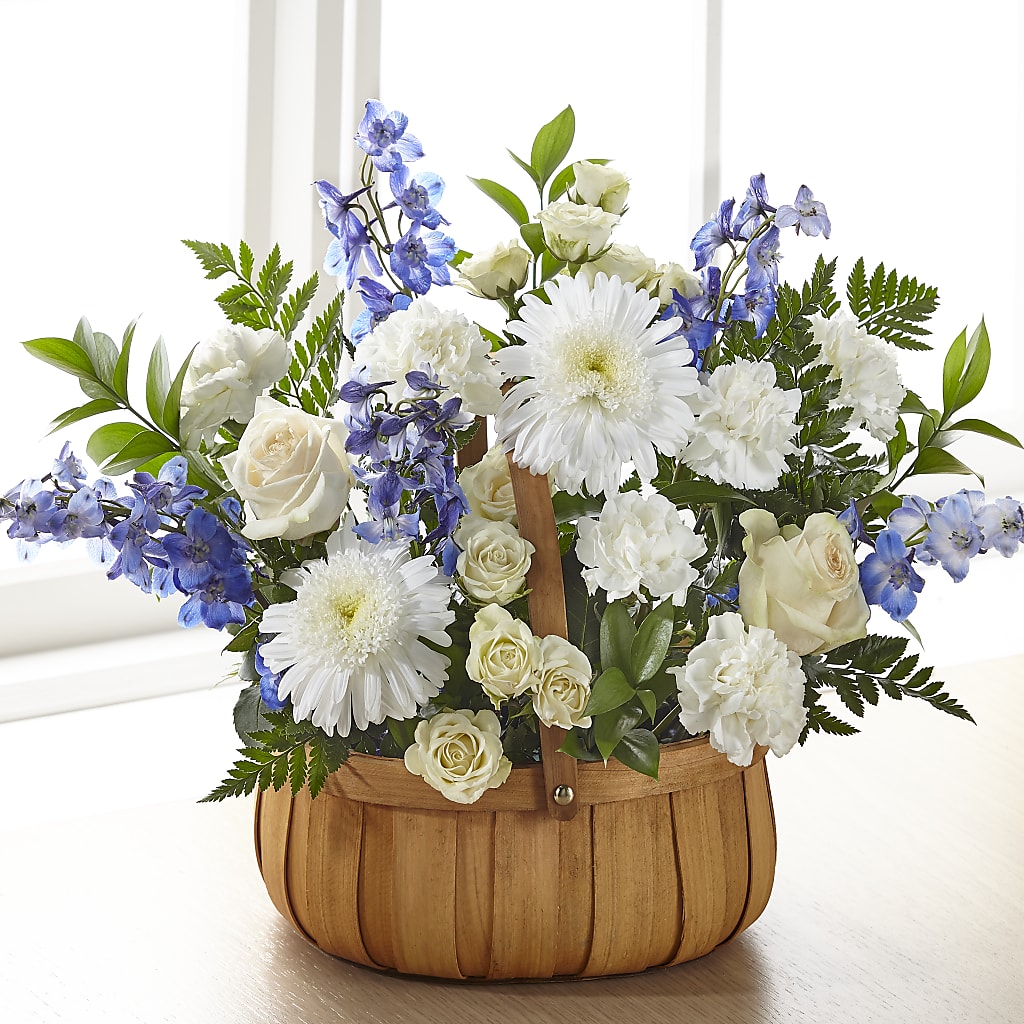 Harmony & Grace Basket – Flower Garden Florist, Fort Worth TX