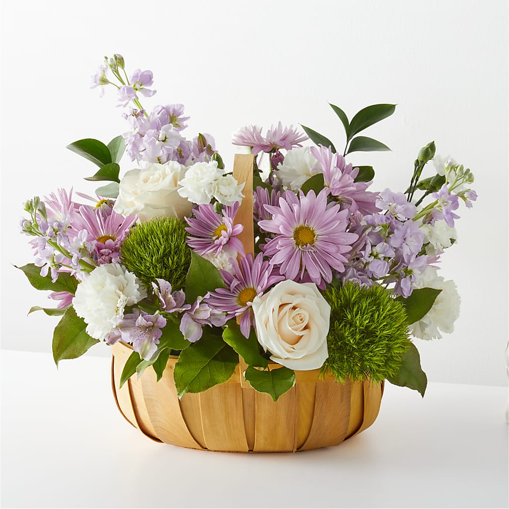 Peace & Love Basket – Flower Garden Florist, Fort Worth TX