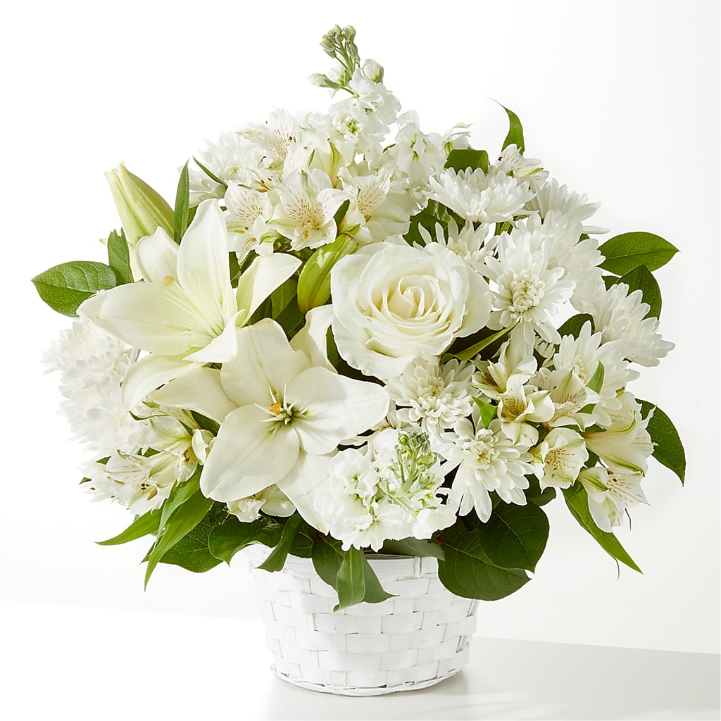 Peaceful Reflections Arrangement – Flower Garden Florist, Fort Worth TX