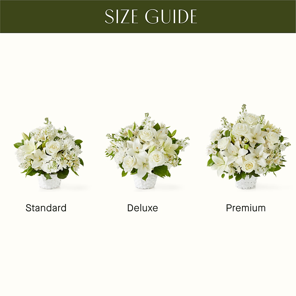 Peaceful Reflections Arrangement – Flower Garden Florist, Fort Worth TX