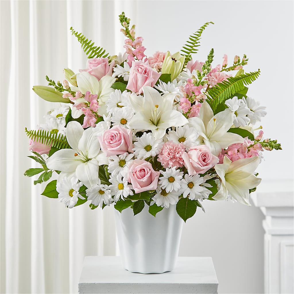 Soft Touch Tabletop Basket – Flower Garden Florist, Fort Worth TX
