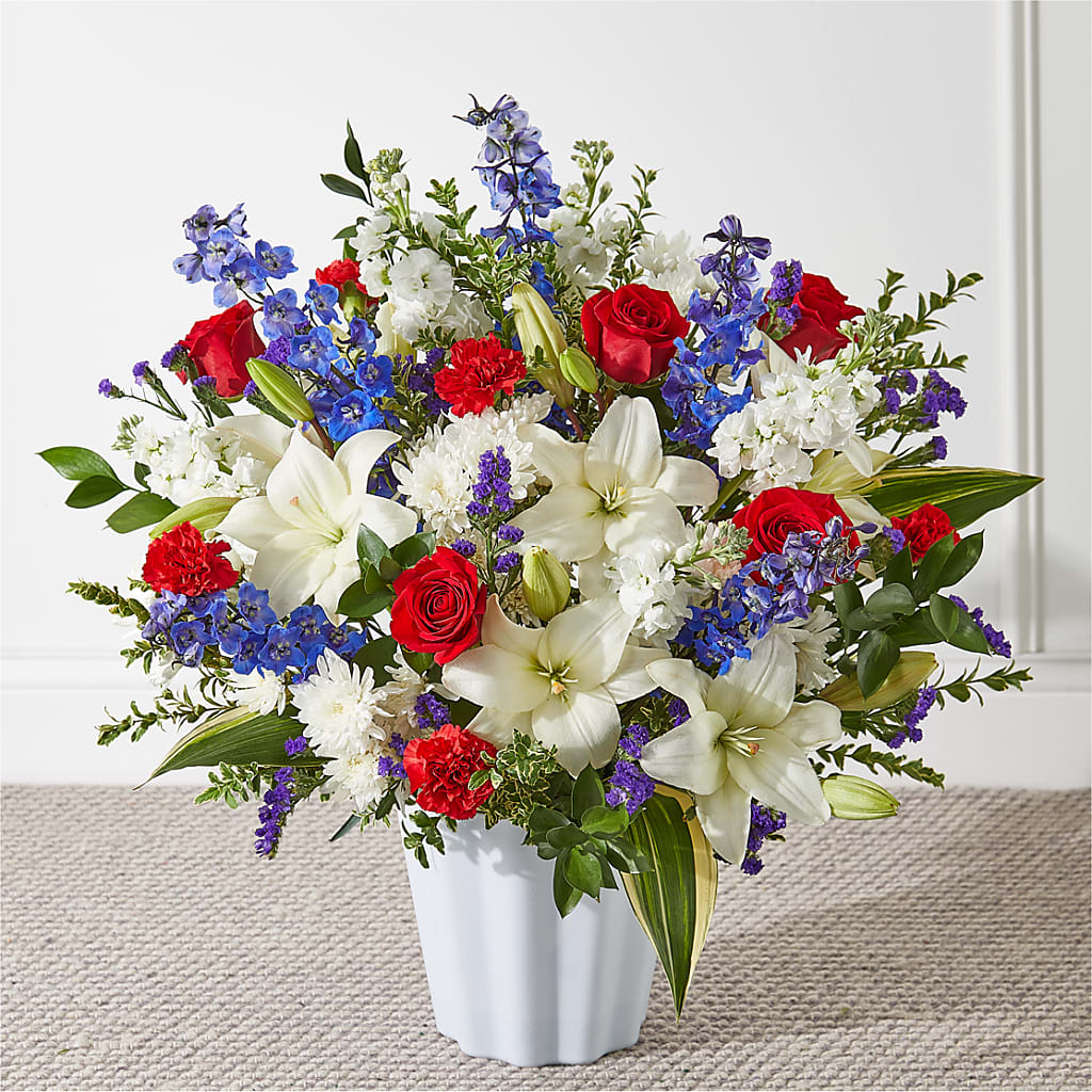 Consoled Floor Basket – Flower Garden Florist, Fort Worth TX