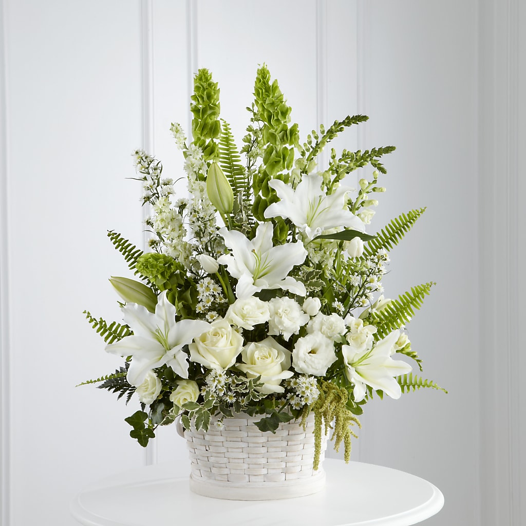 In Our Thoughts Arrangement – Flower Garden Florist, Fort Worth TX