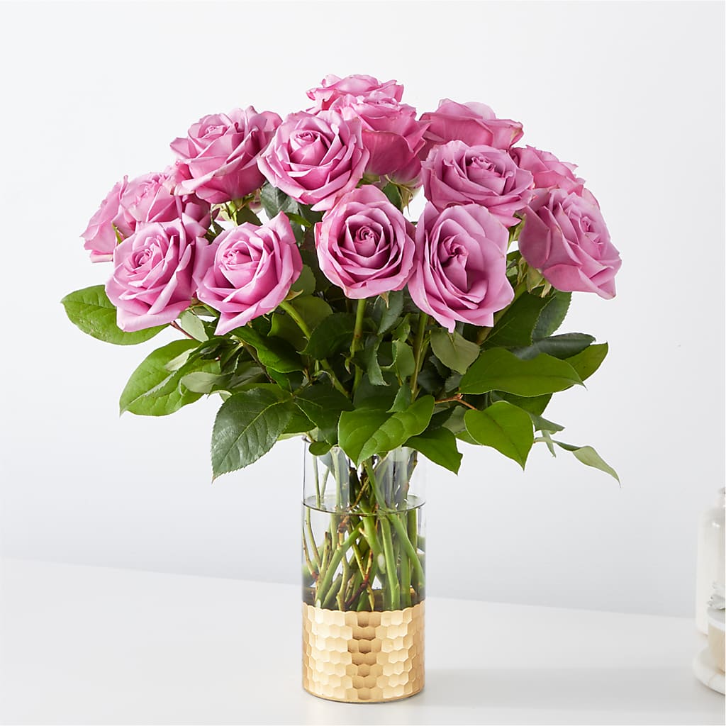 Secret Admirer Lavender Rose Bouquet – Flower Garden Florist, Fort Worth TX