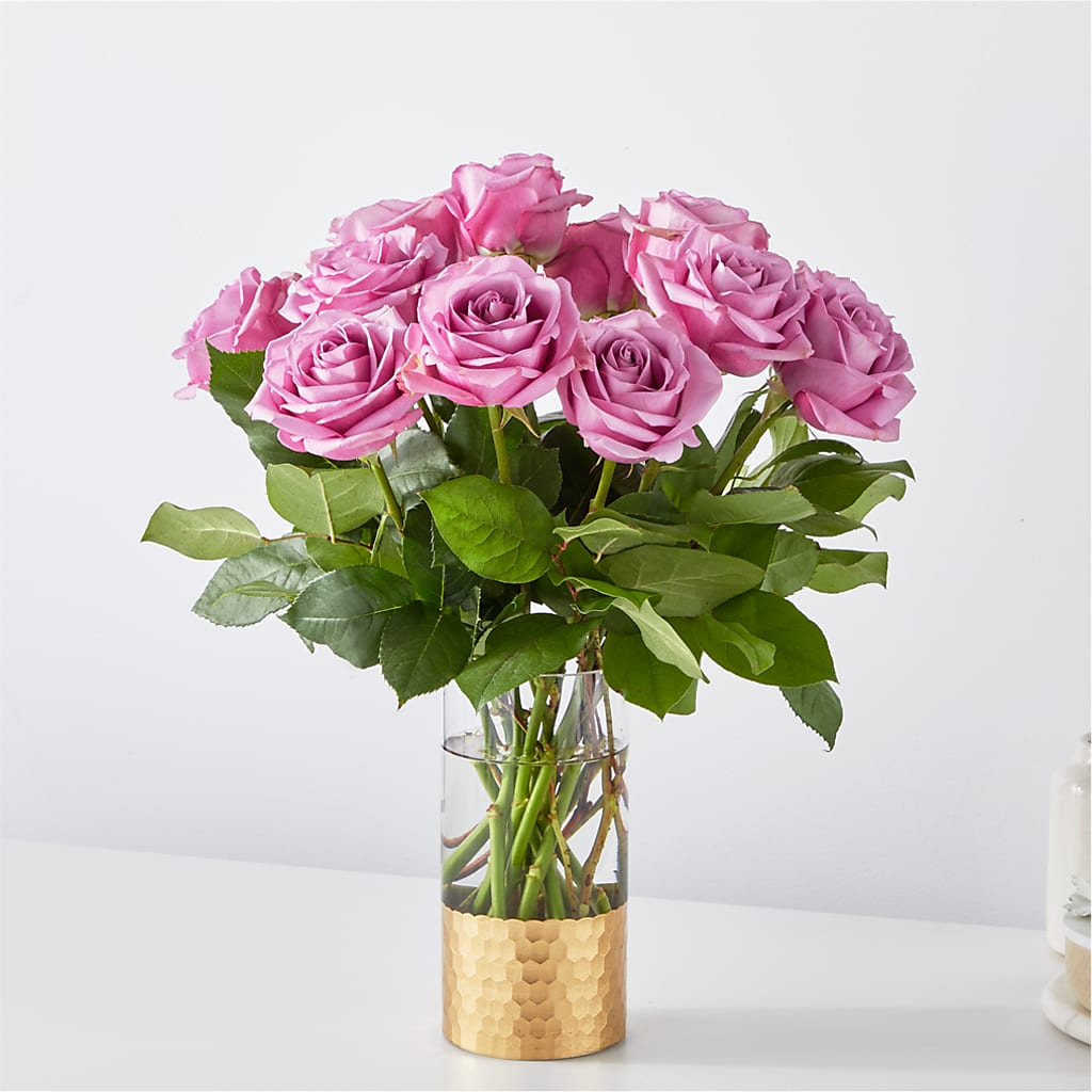 Secret Admirer Lavender Rose Bouquet – Flower Garden Florist, Fort Worth TX