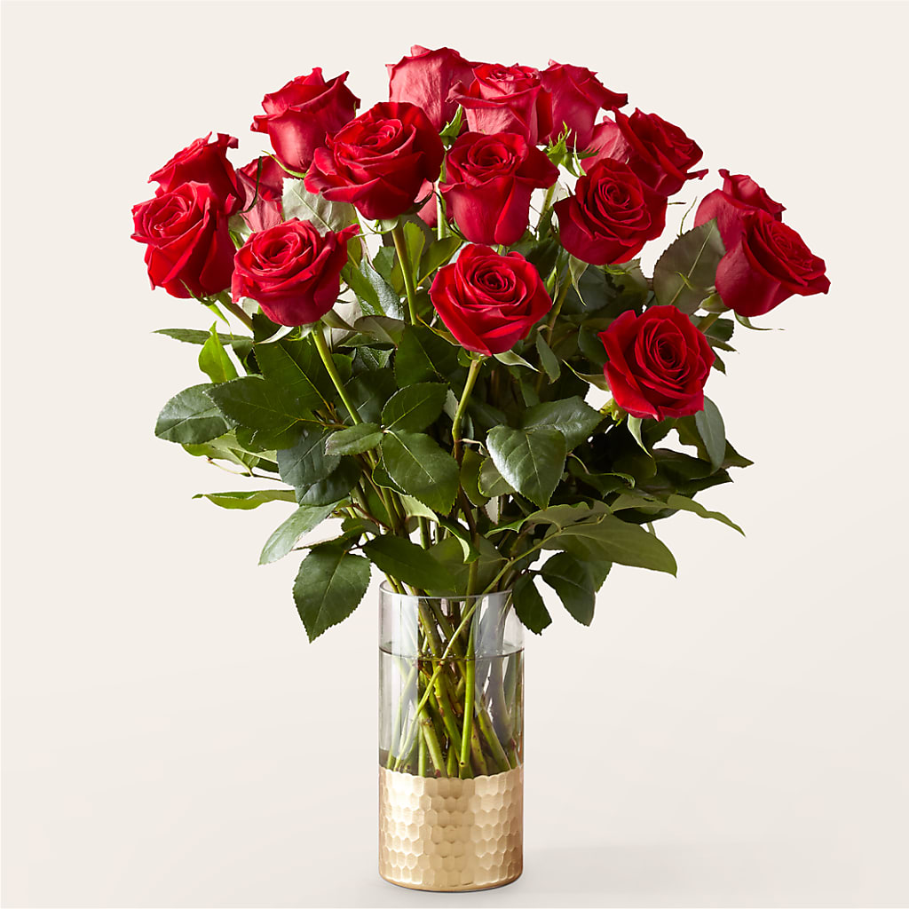 Classic Love Red Rose Bouquet – Flower Garden Florist, Fort Worth TX