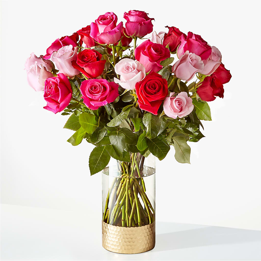 Love Notes Rose Bouquet – Flower Garden Florist, Fort Worth TX