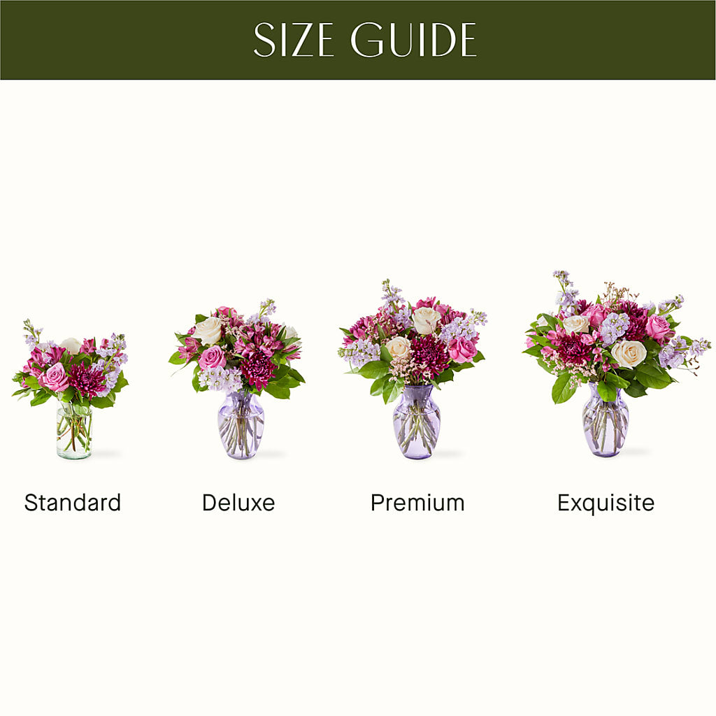 Amethyst Dreams Bouquet – Flower Garden Florist, Fort Worth TX