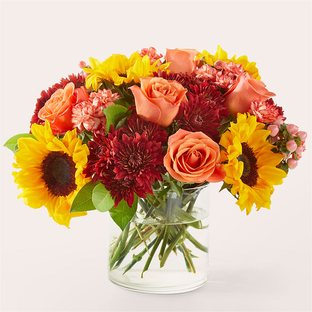 September Sunset Bouquet – Flower Garden Florist, Fort Worth TX