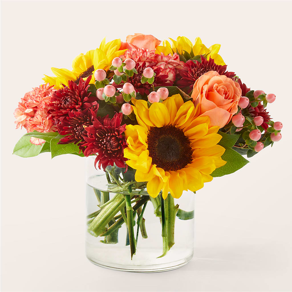September Sunset Bouquet – Flower Garden Florist, Fort Worth TX