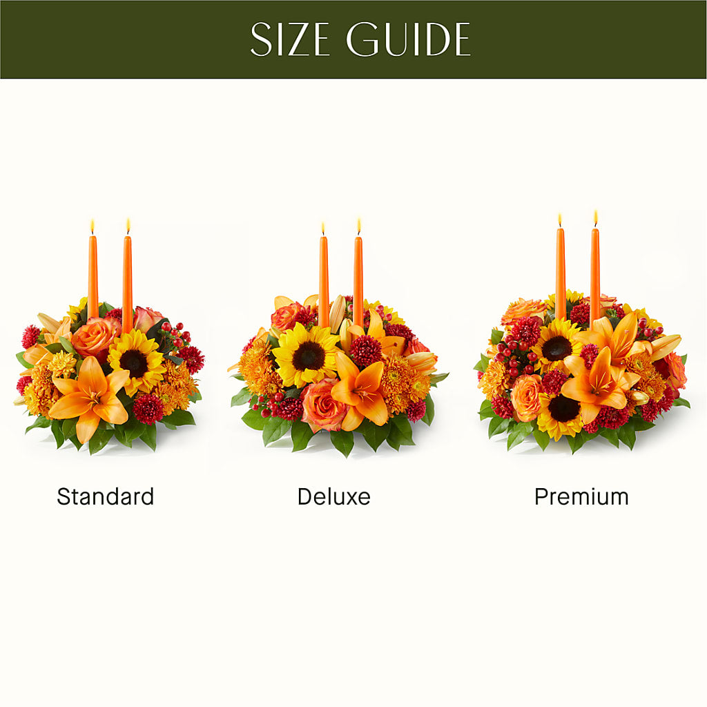 Grateful Centerpiece – Flower Garden Florist, Fort Worth TX