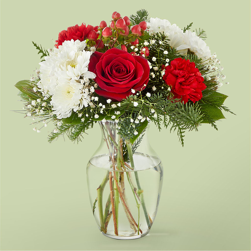 Chance of Flurries Bouquet – Flower Garden Florist, Fort Worth TX